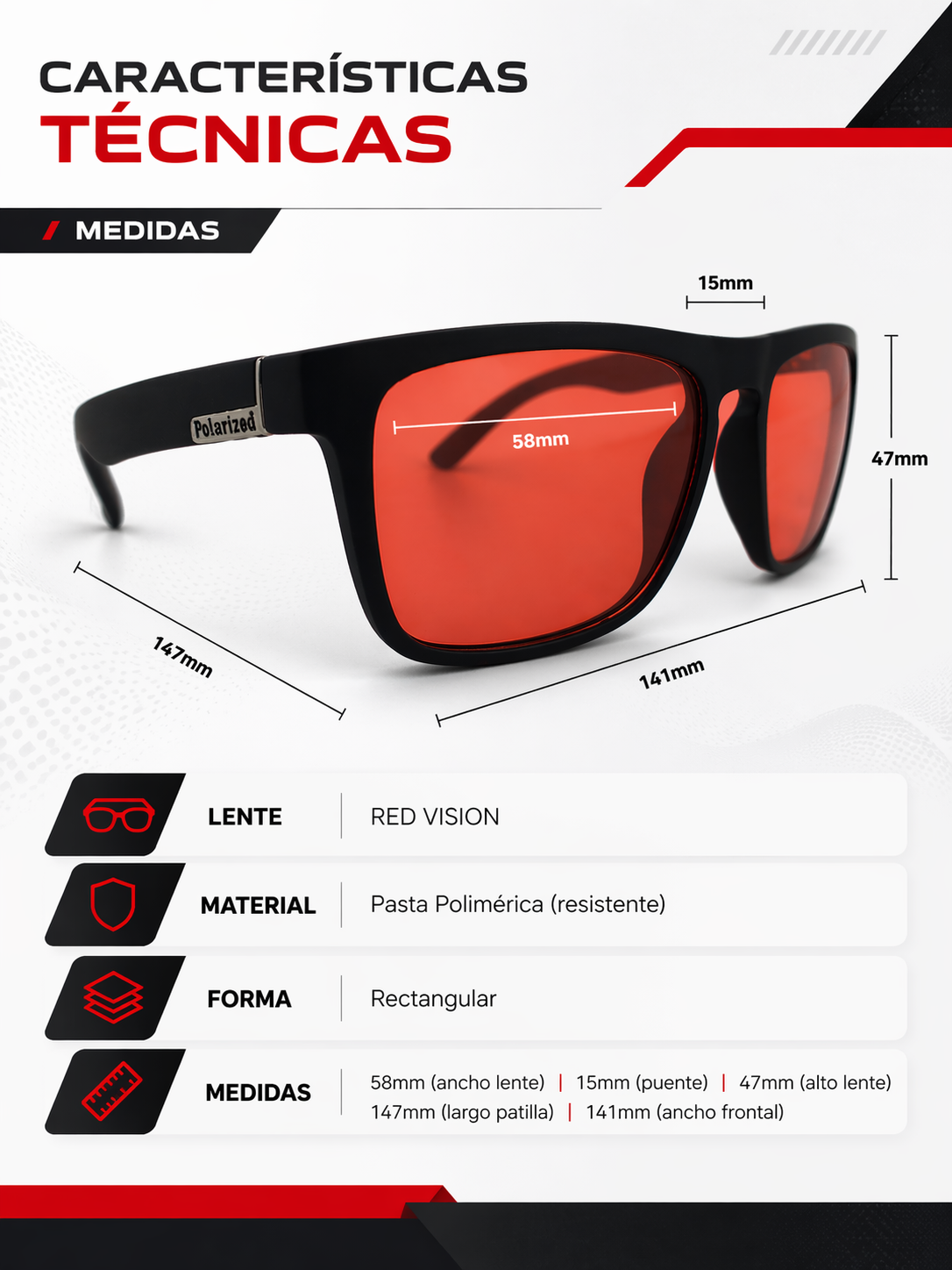 Red Vision — Negro Mate